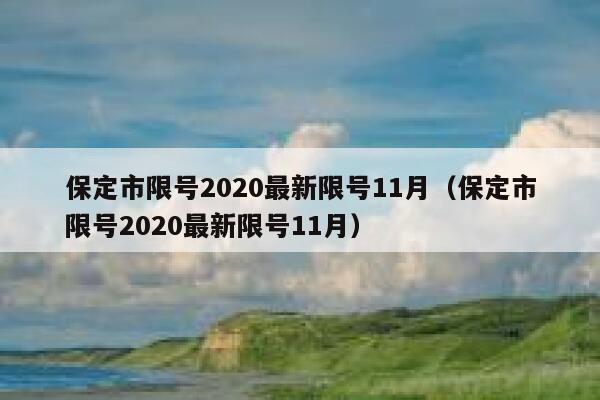 保定市限号2020最新限号11月（保定市限号2020最新限号11月） 第1张