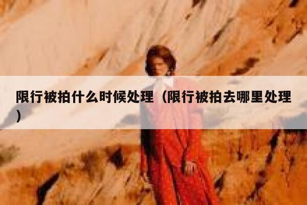 限行被拍什么时候处理（限行被拍去哪里处理） 第1张