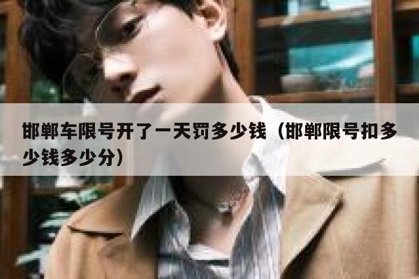 邯郸车限号开了一天罚多少钱(邯郸限号扣多少钱多少分) 第1张 邯郸车限号开了一天罚多少钱(邯郸限号扣多少钱多少分) 第1张