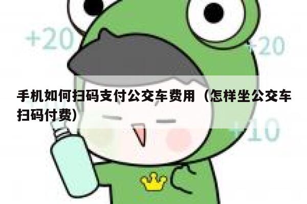 手机如何扫码支付公交车费用（怎样坐公交车扫码付费） 第1张