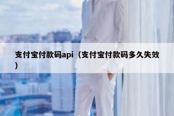 支付宝付款码api（支付宝付款码多久失效） 第1张