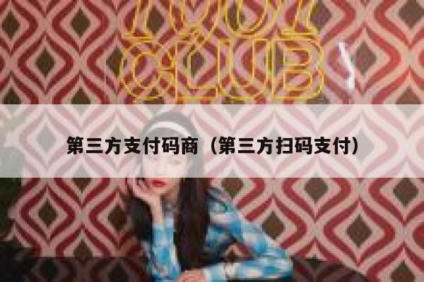 第三方支付码商（第三方扫码支付） 第1张