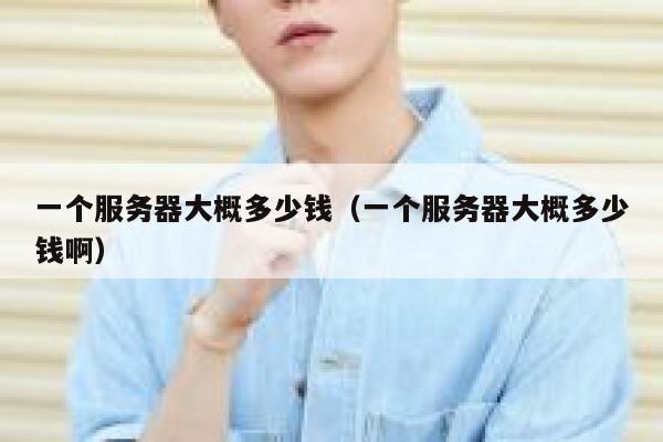 一个服务器大概多少钱（一个服务器大概多少钱啊） 第1张
