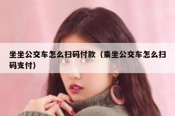坐坐公交车怎么扫码付款（乘坐公交车怎么扫码支付） 第1张