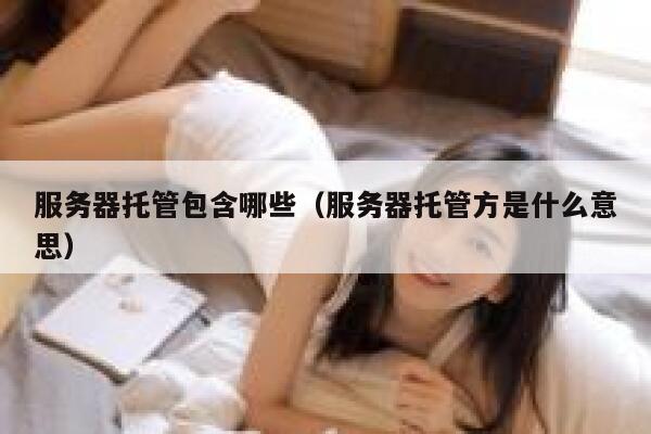 服务器托管包含哪些（服务器托管方是什么意思） 第1张
