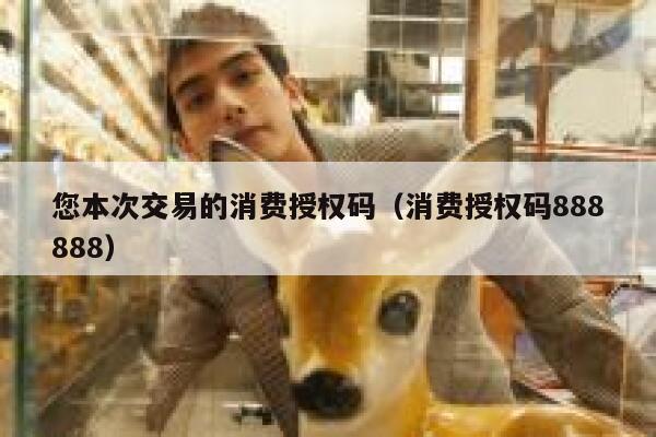 您本次交易的消费授权码（消费授权码888888） 第1张