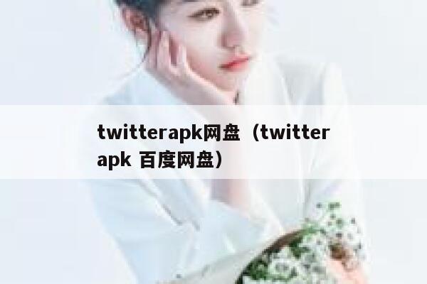 twitterapk网盘（twitterapk 百度网盘） 第1张
