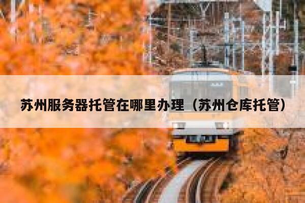 苏州服务器托管在哪里办理（苏州仓库托管） 第1张