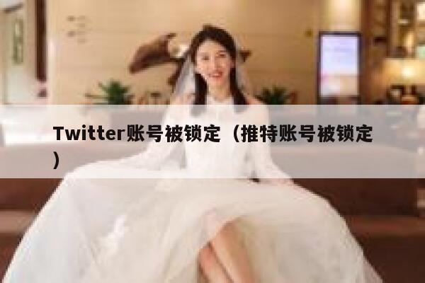 Twitter账号被锁定（推特账号被锁定） 第1张