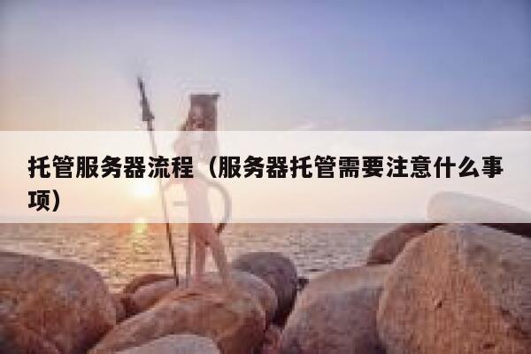 托管服务器流程（服务器托管需要注意什么事项） 第1张