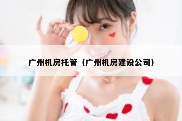 广州机房托管（广州机房建设公司） 第1张