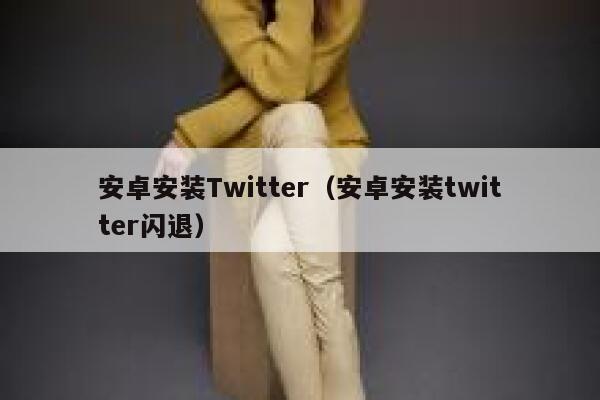 安卓安装Twitter（安卓安装twitter闪退） 第1张