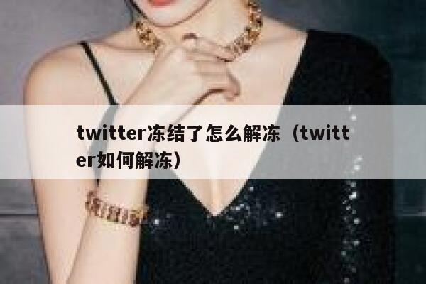 twitter冻结了怎么解冻（twitter如何解冻） 第1张