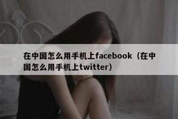 在中国怎么用手机上facebook（在中国怎么用手机上twitter） 第1张