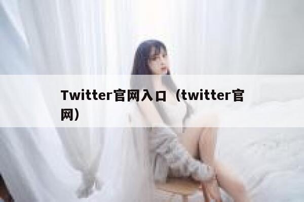 Twitter官网入口（twitter官网） 第1张