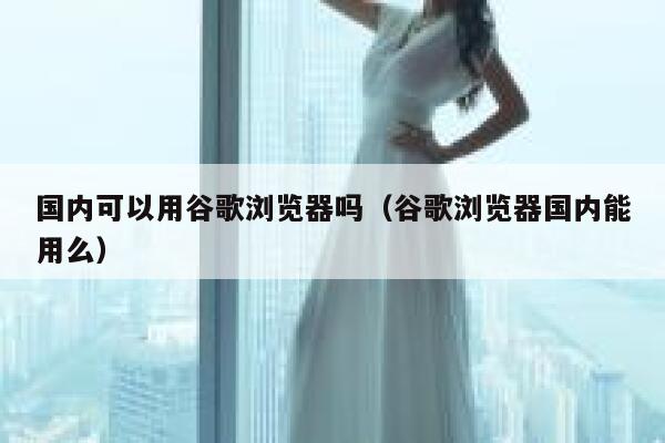国内可以用谷歌浏览器吗（谷歌浏览器国内能用么） 第1张