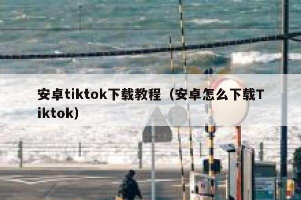 安卓tiktok下载教程（安卓怎么下载Tiktok） 第1张