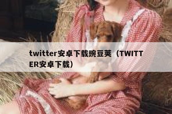 twitter安卓下载豌豆荚（TWITTER安卓下载） 第1张