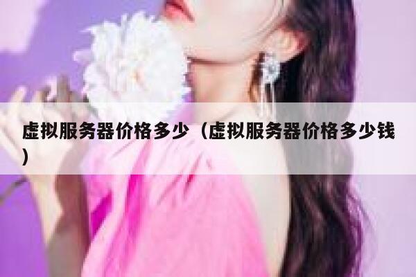 虚拟服务器价格多少（虚拟服务器价格多少钱） 第1张