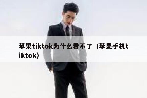 苹果tiktok为什么看不了（苹果手机tiktok） 第1张