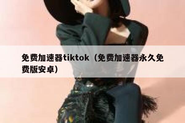 免费加速器tiktok（免费加速器永久免费版安卓） 第1张