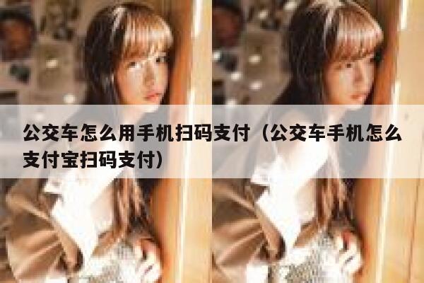 公交车怎么用手机扫码支付（公交车手机怎么支付宝扫码支付） 第1张