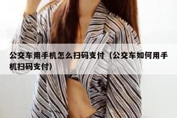 公交车用手机怎么扫码支付（公交车如何用手机扫码支付） 第1张