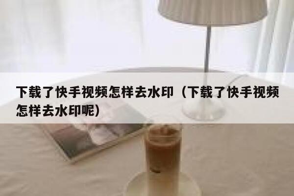 下载了快手视频怎样去水印（下载了快手视频怎样去水印呢） 第1张