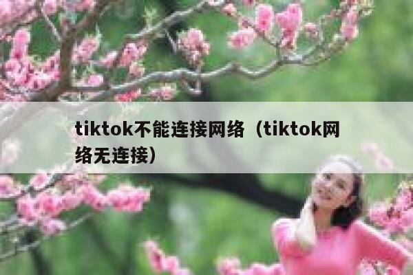 tiktok不能连接网络（tiktok网络无连接） 第1张