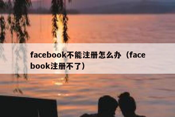 facebook不能注册怎么办（facebook注册不了） 第1张