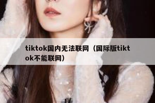 tiktok国内无法联网（国际版tiktok不能联网） 第1张