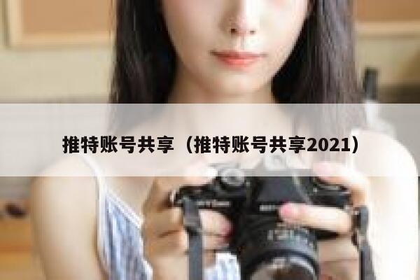 推特账号共享（推特账号共享2021） 第1张