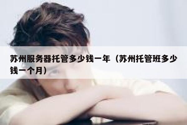 苏州服务器托管多少钱一年（苏州托管班多少钱一个月） 第1张