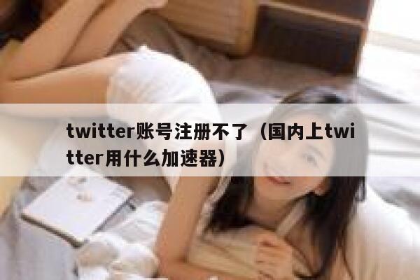 twitter账号注册不了（国内上twitter用什么加速器） 第1张