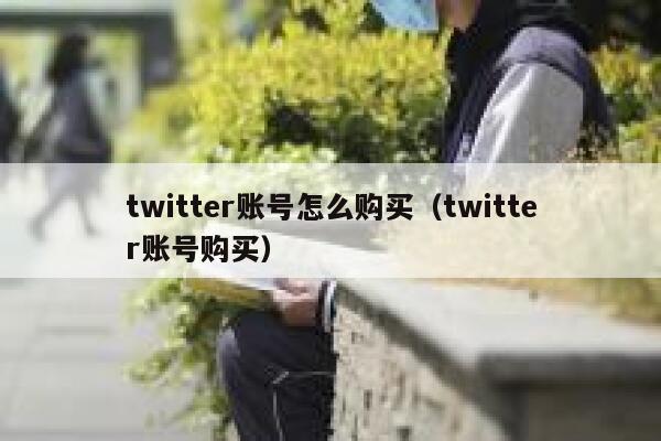 twitter账号怎么购买（twitter账号购买） 第1张