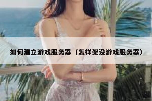 如何建立游戏服务器（怎样架设游戏服务器） 第1张