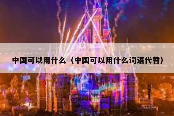 中国可以用什么（中国可以用什么词语代替） 第1张