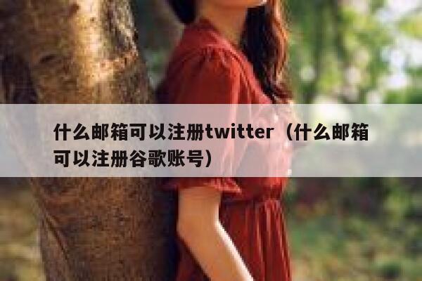 什么邮箱可以注册twitter（什么邮箱可以注册谷歌账号） 第1张