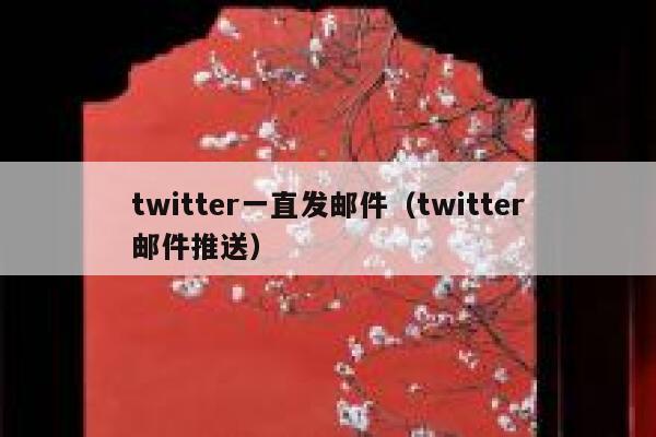 twitter一直发邮件（twitter邮件推送） 第1张