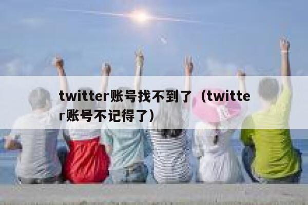 twitter账号找不到了（twitter账号不记得了） 第1张