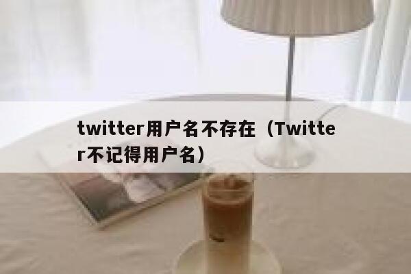 twitter用户名不存在（Twitter不记得用户名） 第1张