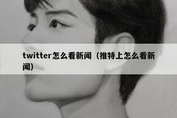 twitter怎么看新闻（推特上怎么看新闻） 第1张