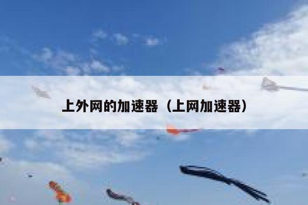 上外网的加速器（上网加速器） 第1张