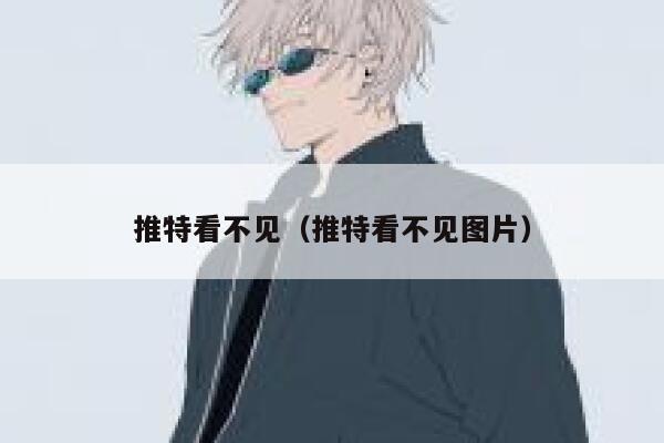 推特看不见（推特看不见图片） 第1张