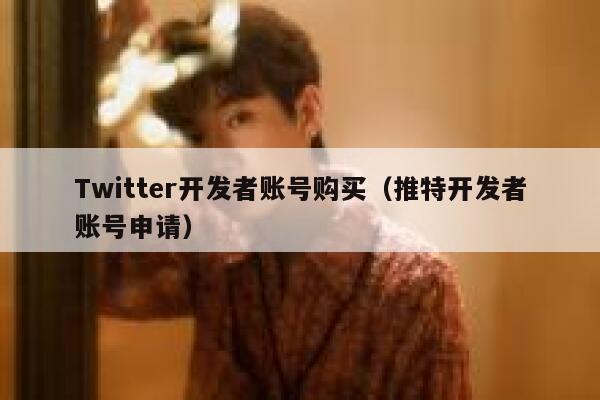 Twitter开发者账号购买（推特开发者账号申请） 第1张