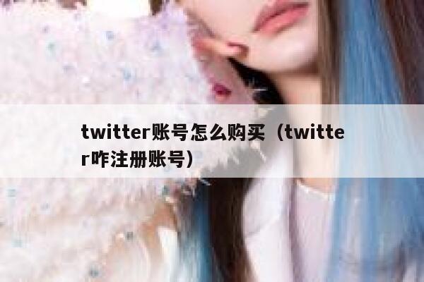 twitter账号怎么购买（twitter咋注册账号） 第1张