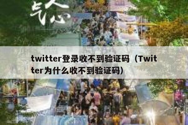 twitter登录收不到验证码（Twitter为什么收不到验证码） 第1张