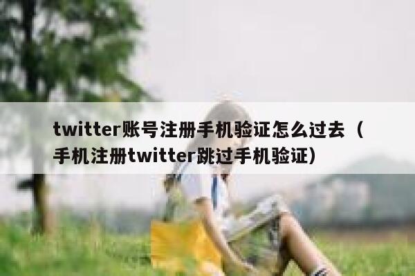 twitter账号注册手机验证怎么过去（手机注册twitter跳过手机验证） 第1张
