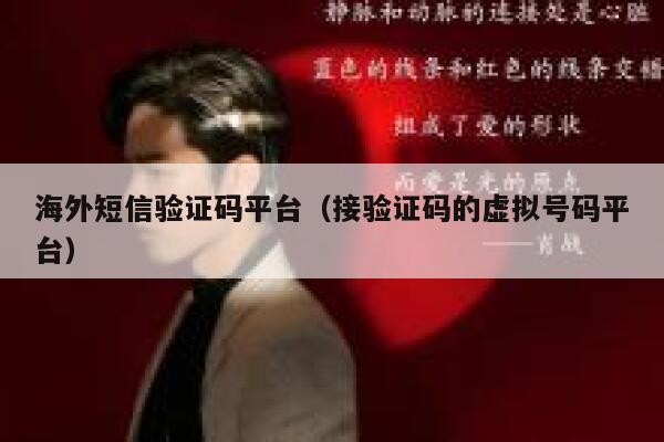 海外短信验证码平台（接验证码的虚拟号码平台） 第1张