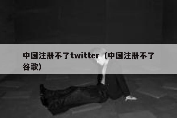 中国注册不了twitter（中国注册不了谷歌） 第1张